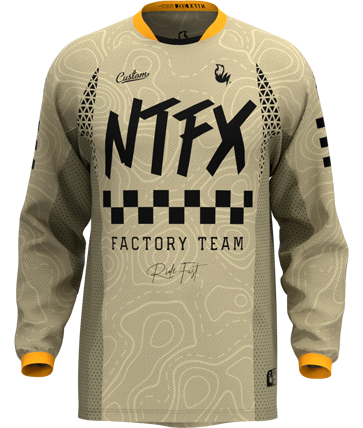 Custom MTB Airforce Jersey by Nightfox Designs.