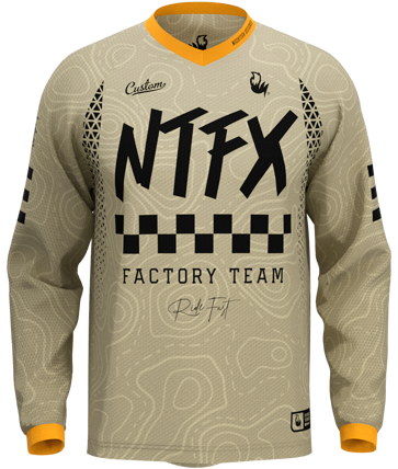 Custom MTB Lightforce Jersey by Nightfox Designs.