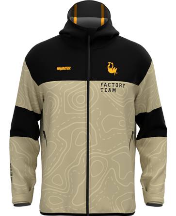 Custom StormFlex Jacket by Nightfox Designs.