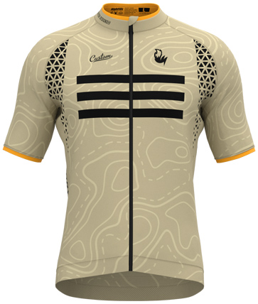 Veloforce Jersey by Nightfox, customizable cycling jersey made with eco-friendly fabrics and high-quality materials